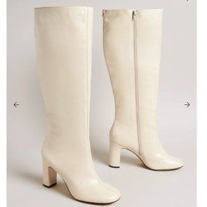 Ted Baker PHIAH Leather Heeled Knee High Boots